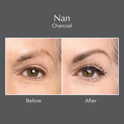 Thrive Causemetics Instant Brow Fix Semi-Permanent Eyebrow Gel, Waterproof Tinted Eye Brow Gel with Vitamin B5, Smudge-Proof, Vegan & Cruelty Free, Nan (Charcoal)