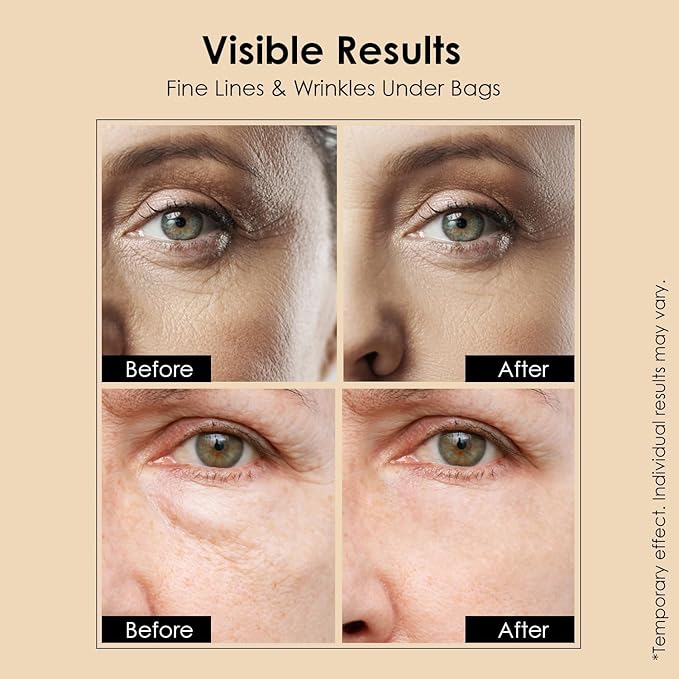 Instant firm eye cream: temporary