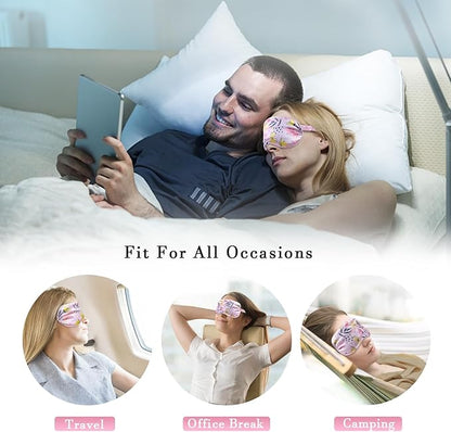 Cooling eye mask silky satin