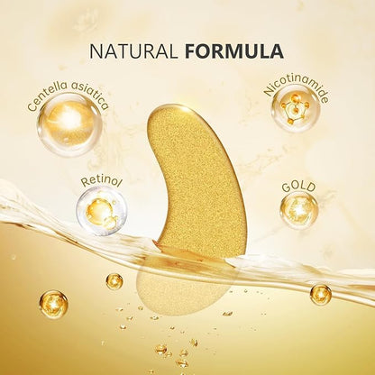 15 pairs 24k gold under