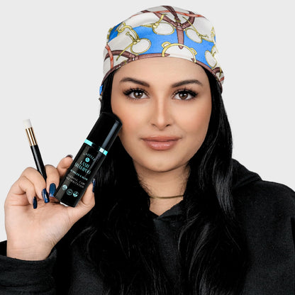 Gazelle Lash Shampoo with Brush – Gentle, Oil-Free Foaming Eyelash Extension Cleanser & DIY Lashes – Lash Cleaning Kit Removes Makeup, Dirt & Oil – No Irritation, No Burning – Salon & Home Use