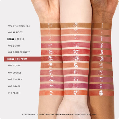 Nature Republic HONEY MELTING LIP (05 PLUM) SOFT LIP STICK, Hydrating Gloss, Moisturizing balms, Sheer tint, Shine & Glowy Finish, korean make up