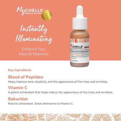 MYCHELLE Instantly Illuminating Peptide Serum, 1 FZ