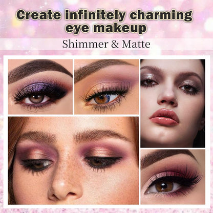 SUAKE Neutral Smokey Eye Shadow Palette,Nude Mauve Rose Gold Cream Eyeshadow Palette,Make Up Pallets for Women, Highly Pigmented Long Lasting Naturing-Looking,Blendable,Vegan