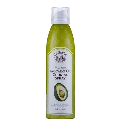 La Tourangelle, Avocado Oil Spray, Handcrafted from Premium Avocados, High Smoke Point Refined Oil Great for High Heat Cooking, Frying, Spray Cooking and Grilling, 5 Fl Oz