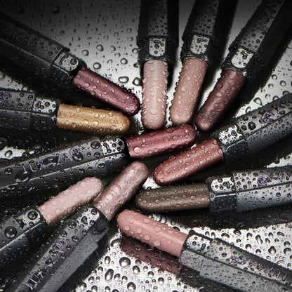 10PCS Eyeshadow Stick,Shimmer And Matte Brown Metallic Cream Eyeshadow Pencil Crayon with Smudge-proof & Waterproof,Eye Brightener Stick, Ideal Gift for Women - Espresso