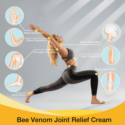 2 Pcs Bee Venom Joint Cream - Advanced Joint and Bone Cream, Specially for Back, Neck, Hands, Knees