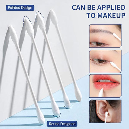 Pointed tip cotton swabs, 800