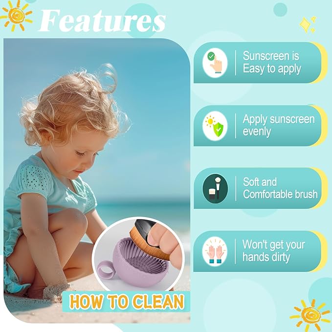 Sunscreen Applicator for Kids, 2pcs