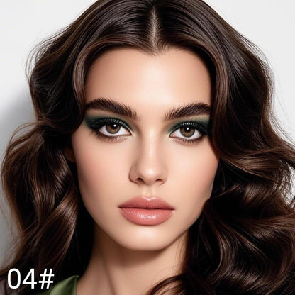 Erinde Waterproof Eyeshadow Stick, Cream Eye Shadow Stick, Long-Lasting, Crease-Proof, Cream to Powder Buildable & Blendable Eye Shadow Pencils Crayon, Vegan & Cruelty-Free, 04 Bottle Green