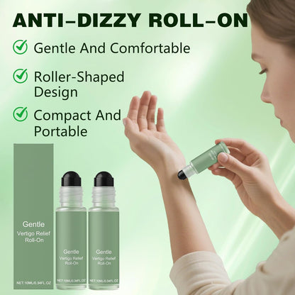 2PCS Vertisooth Anti-Dizzy Roll-On, Vertisoothe Roll-On Antimareos, Natural Ingredients, Fast-Acting Essential Oils