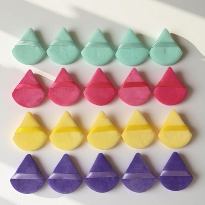 BS-MALL Makeup Sponge Set 20 Pcs – Premium Portable Super Soft Triangle Puff for Flawless Makeup Application,Beauty Cosmetic Applicators For Daily Use (Multicolored)