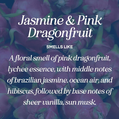 CANDECraftCo Premium Fragrance Oil – Diffuser Oils Fragrances Scented for Home, Candle Soap Making Supplies, Aromatherapy Blends for House (0.34 Fl Oz) (2-Pack, Brazilian Jasmine & Dragonfruit)