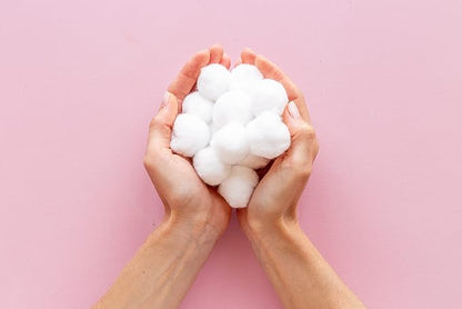 Decorrack 300 small cotton balls