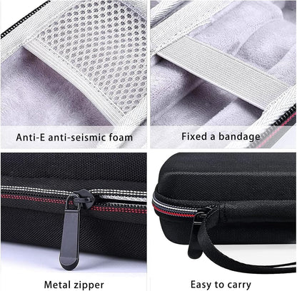 LinMei Hard Case for One Blade Trimmer QP2724/90, QP2834/70, QP2630/72, Waterproof Shaver Organizer Shockproof Travel Storage Box for Charger & Accessories