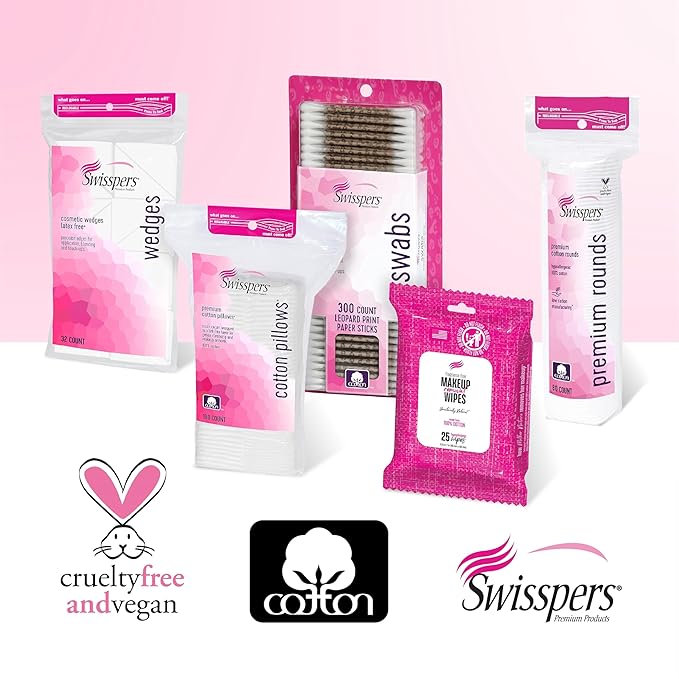 Swisspers premium cotton rounds ??100