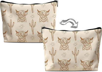 Western makeup bag,western gifts for
