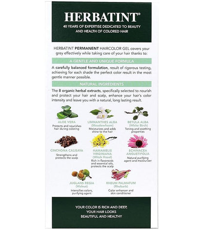 Herbatint Permanent Haircolor Gel, 5N