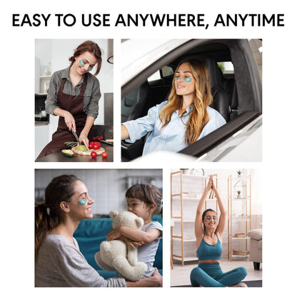 Under Eye Patches for Puffy Eyes - Hyaluronic Acid and Collagen - Under Eye Mask for Eye Bags, Dark Circles, Fine Lines - Deep Skin Moisturizing - 30 Pairs, American Quality