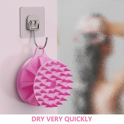 2 in 1 silicone brush,