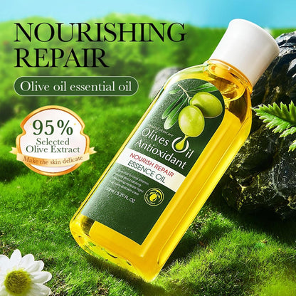 Olive Oil for Skin, 5Pcs Olive Oil Face Skincare Kit, Skin Care Products Set With Olive Oil for Face and Body, Skin Care Routine Kit for Women, Olive Oil Moisturizer, Skin Care for Dry Skin