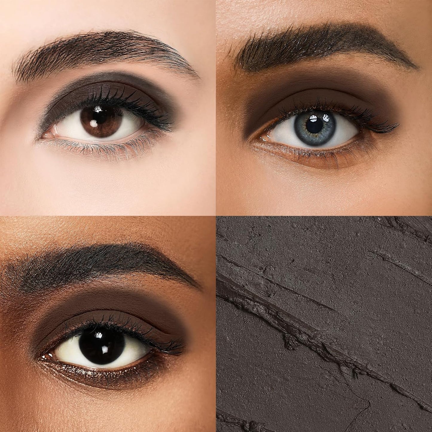 Longwear Cream Eye Shadow Sticks(32 Matte Dark Bronze), Smudge-Proof, Waterproof Eyeshadow,Silky Formula Glitter With Makeup Brush,Dark Brown Eyeshadow Stick