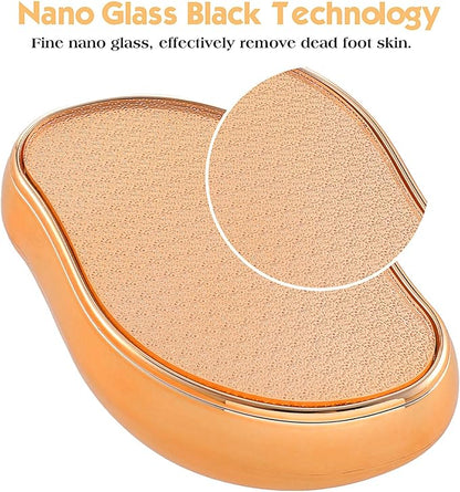 Nano glass foot file callus