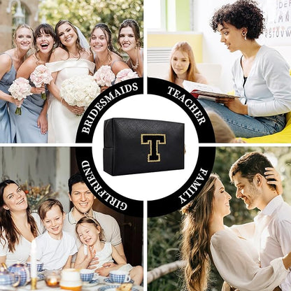 Personalized initial letter patch makeup