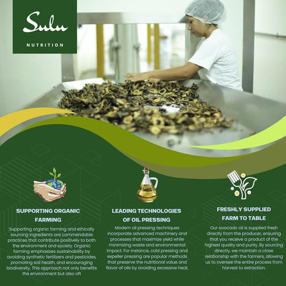 USDA Certified Organic Cold Pressed Unrefined Raw Avocado Oil - 1 Gallon/128 fl.oz