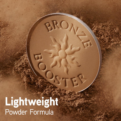 Physicians Formula Bronze Booster Pressed Contour Bronzer - Glow Activator Vitamin Infused Technology with a Natural Finish, Buildable Coverage, Cruelty-Free & Hypoallergenic - Medium-to-Dark