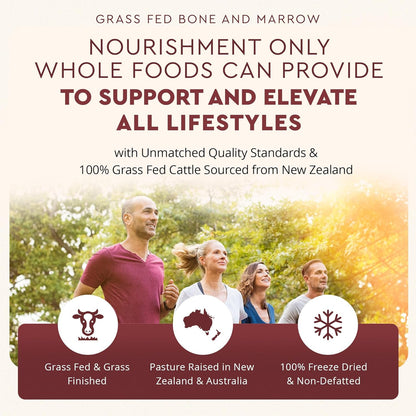 Ancestral Supplements Grass Fed Beef Bone and Marrow Supplement, 3000mg, Skin, Oral Health, and Joint Support Supplement, Promotes Whole-Body Wellness, Non GMO Whole Bone Extract, 180 Capsules