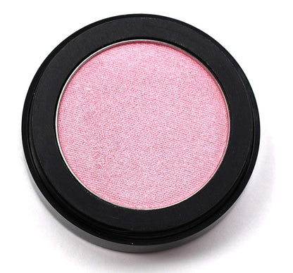 Pink Glow Satin Light Baby Pink Opal Sunkissed Shimmering Shimmer Pressed Powder Single Vegan Eyeshadow; Talc, Paraben & Cruelty Free