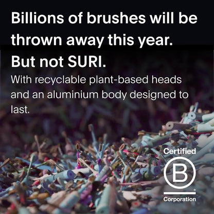 SURI 1.0 Sonic Electric Toothbrush | 40+ Day Battery | Designed in California | Sustainable Electric Toothbrush for Adults | Travel Toothbrushes | Tooth Brush | Green