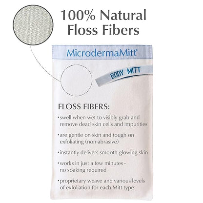 Microdermamitt deep exfoliating mitt for