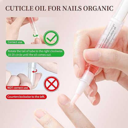 6Pcs Cuticle Oils Pen Nourishment