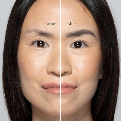 bdb Brows on Point Micro Brow Pencil - Precision Tip & Spoolie, Waterproof, Define Shape & Fill Brows, Black Raven