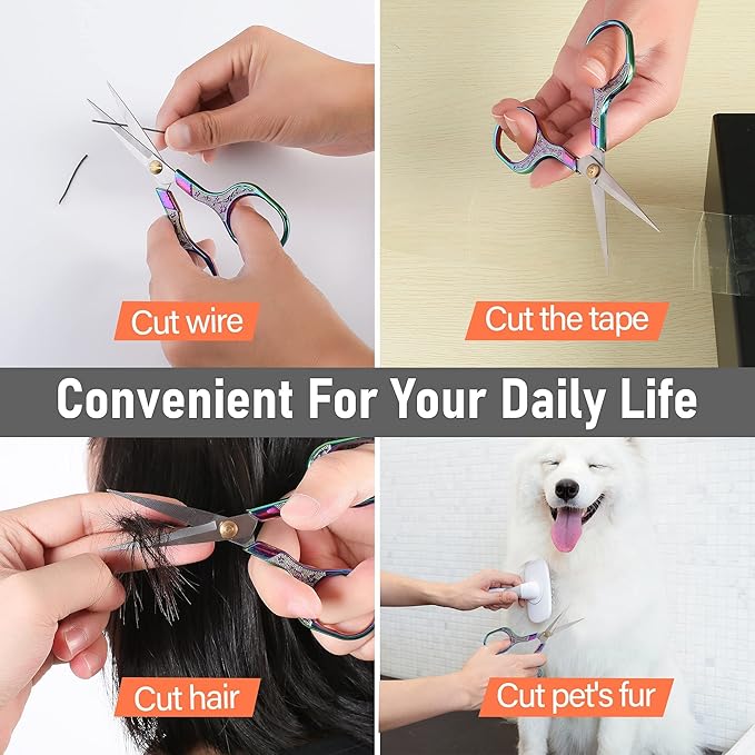 Embroidery precision scissors-Glexal 5 Inch