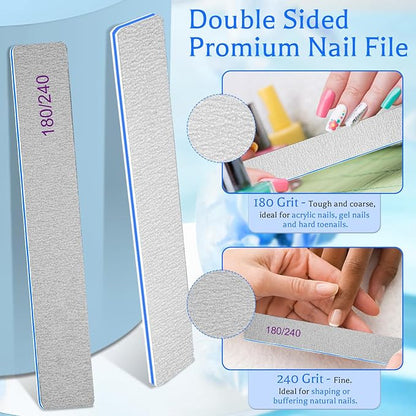 Bleswin nail file 25 count-180/240