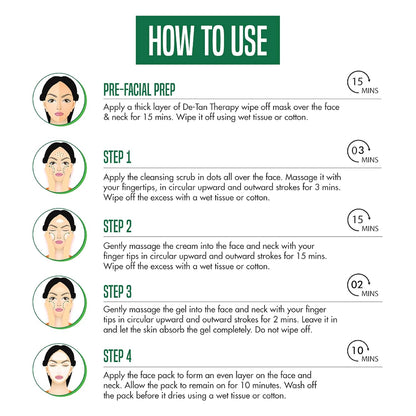 Nature's Essence Glowing Gold Facial Kit (60Grams+15ML)