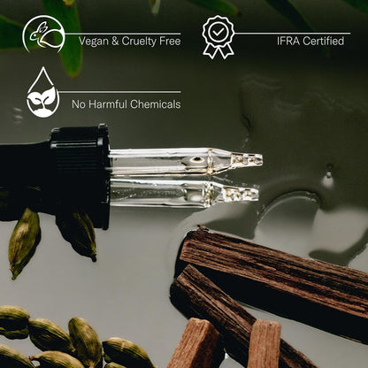 AromaTech Santal Escape Aroma Essential Oil Blend: Luxury Hotel Inspired Aromatherapy with Ocean Air, Sandalwood, Iris for Ultrasonic Diffusers & Nebulizers - 0.3 fl oz, 10 mL