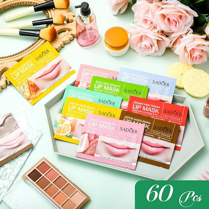 60 pcs moisturizing lip mask