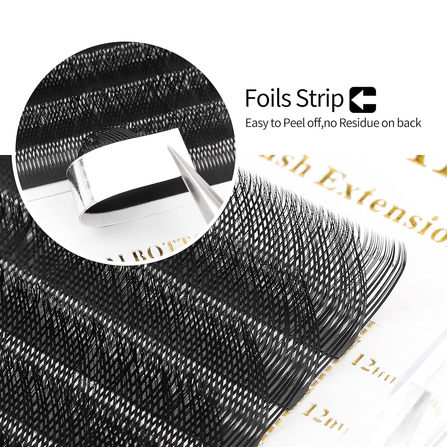 Lash Extensions 3 Tips Triple yyy Eyelash Extensions W Shape 0.07mm Thickness C Curl Mix 8-15mm Premade Fans Easy Fan Volume Lashes Matte Black Crisscross(YYY-Triple-0.07-C,8-15mm Mix)