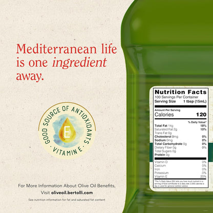 Bertolli Extra Virgin Olive Oil, Rich Taste, 50.7 fl oz