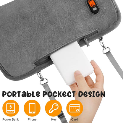 Hand Warmers Rechargeable, Electric Hand Warmer with 10000mAh Power Bank, Double-Sided Heating, Graphene Heated Gloves, Hand Warmers for Women, Indoor, Outdoor, Hunting, Camping