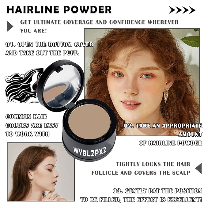 Hairline Powder,Root Touch Up Hair