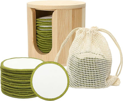 16pcs reusable cotton pads makeup