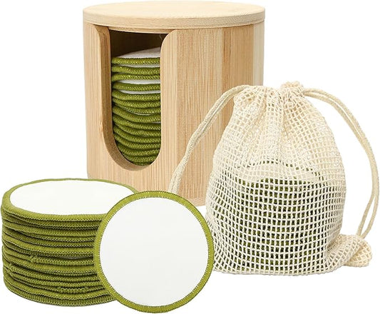 16pcs reusable cotton pads makeup