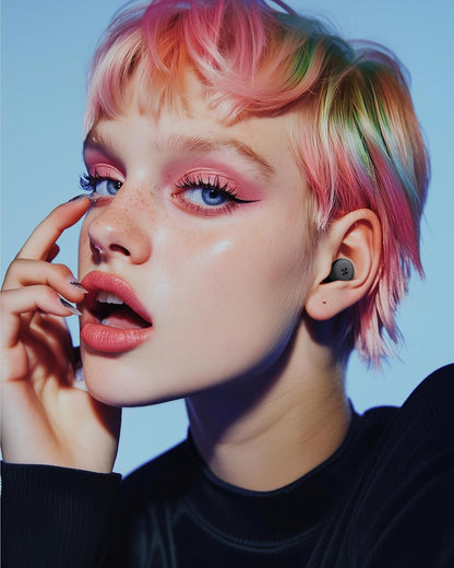 Ear Plugs for Sleeping 0.1Oz UltraComfy, 45dB Noise Reduction Ear Plug For Ear Protection with 8 Tips, Reusable Noise Cancelling Ear Plugs for Concerts, Focus, Snoring, Earplugs With Case Black