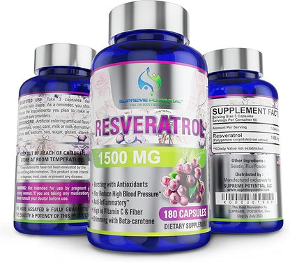 Supreme Potential 100% Pure Resveratrol