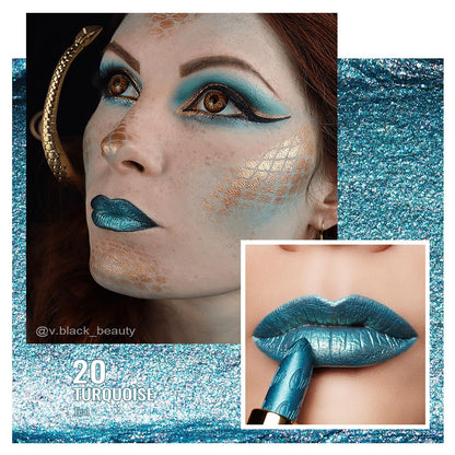 Oulac Metallic Lipstick Set 3PCS High Impact Lipcolor with Moisturizing Formula, Vegan Beauty, Full-Coverage Lip Color, Gift Lipstick for Women, 4.3g X 3PCS, 16+20+21